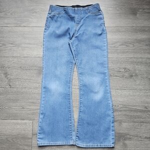 Forever 21 Girls Flare Pull On Jeans - Light Blue - Size 9/10